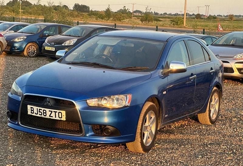 Used Mitsubishi Lancer 2008 Blue Hatchback