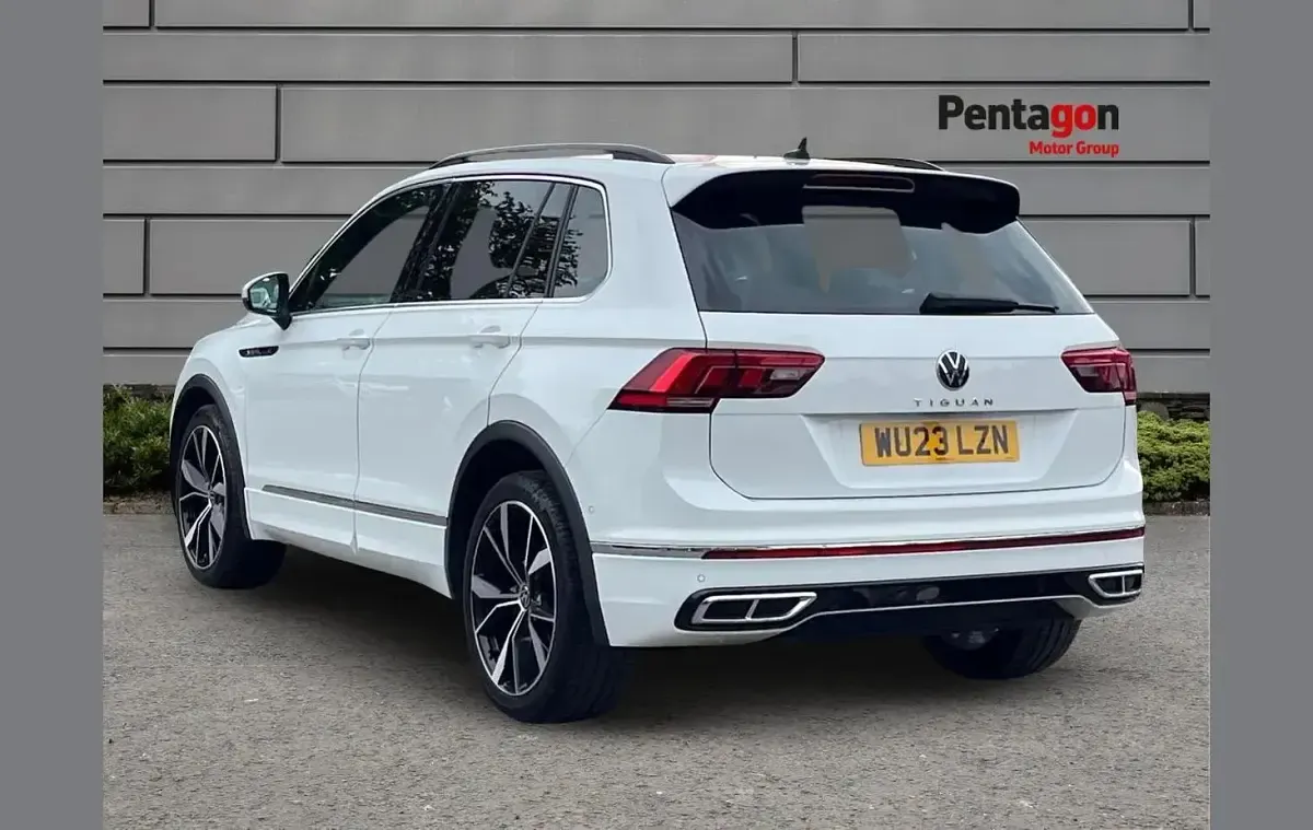 Used VW Tiguan R-line 147 HP (108 kW) 2023 White SUV