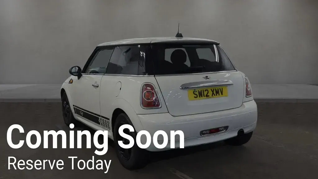 Used Mini ONE Hatch 2012 White Hatchback