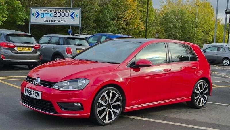 Red Used 2016 VW Golf VII R-line Edition Hatchback | £9,995 (Fair price) - Image 1/3