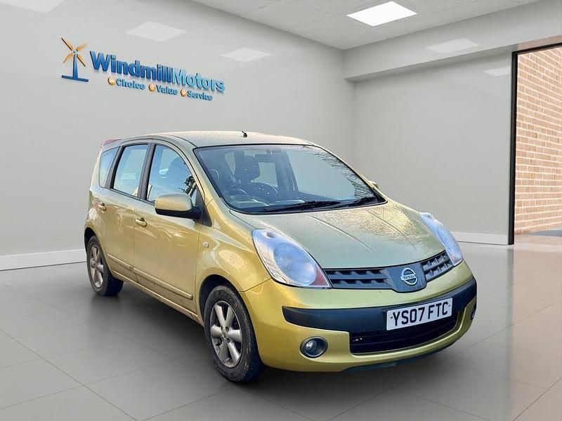 Yellow Used 2007 Nissan Note SE MPV | £3,450 (Fair price) - Image 1/4