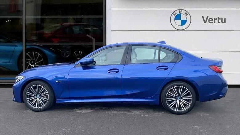 Used BMW 330e M Sport 292 HP (214 kW) 2022 Blue Sedan