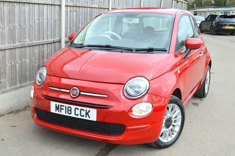 Used Fiat 500 Pop Star 69 HP (50 kW) 2018 Red Hatchback