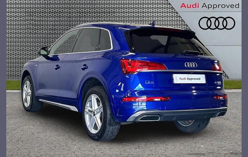 Used Audi Q5 S-Line 261 HP (191 kW) 2023 Blue SUV