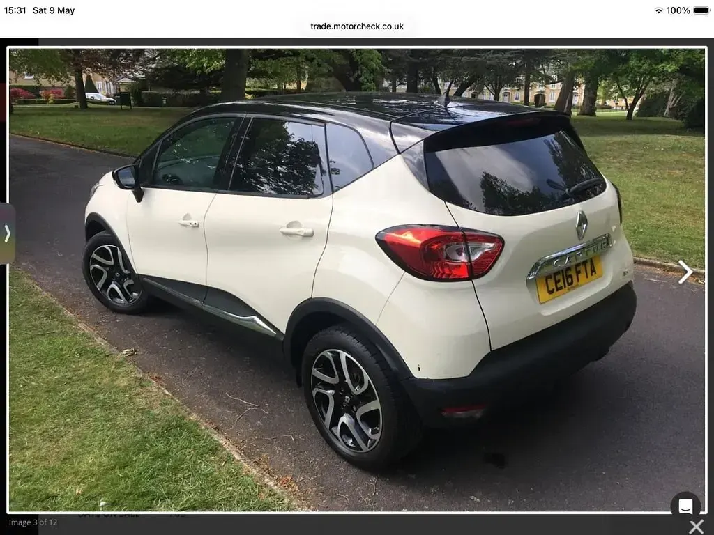 Gebraucht Renault Captur Dynamique 90 PS (66 kW) 2016 Beige SUV