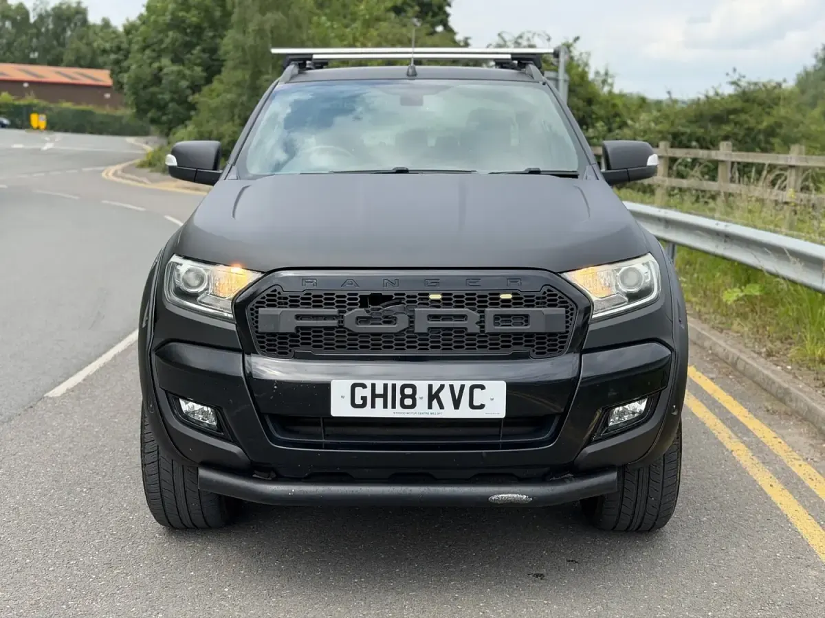 Used Ford Ranger Wildtrack 200 HP (147 kW) 2018 Black Pickup