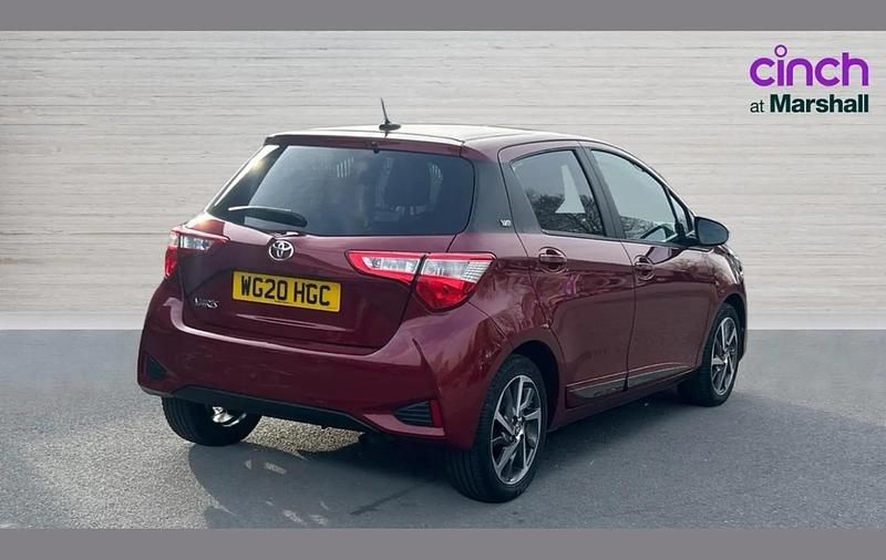 Used Toyota Yaris 109 HP (80 kW) 2020 Red Hatchback