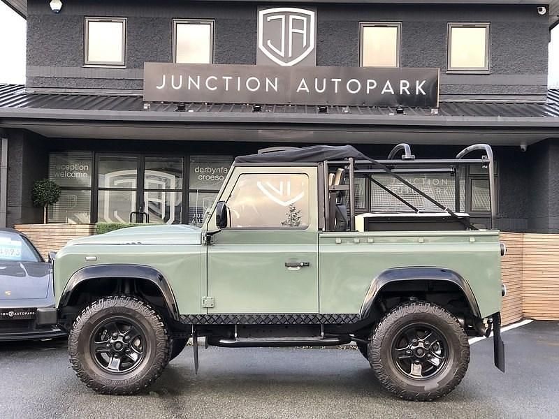 Used Land Rover Defender 2008 Green Pickup