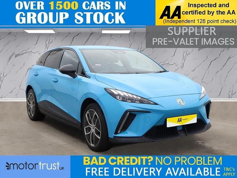 Blue Used 2023 MG MG4 EV Trophy Hatchback | £16,795 (Fair price) - Image 1/4