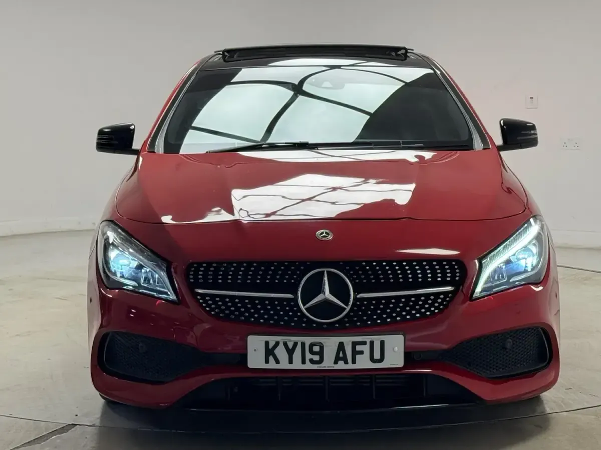 Used Mercedes CLA200 AMG line 2019 Red Coupe