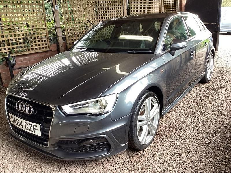 Used Audi A3 S-Line 2015 Grey Hatchback