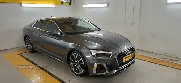 Used Audi A5 S-Line 163 HP (119 kW) 2020 Grey Coupe