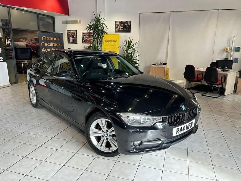 Black Used 2014 BMW 318 Sport Line Sedan | £5,995 (Fair price) - Image 1/4