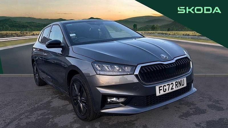 Graphite grey metallic black magic pearl effect Used 2022 Skoda 110 R Colour Edition Hatchback | £14,897 (Good price) - Image 1/4
