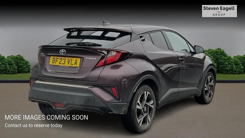 Used Toyota C-HR Design 2023 Mauve/purple SUV