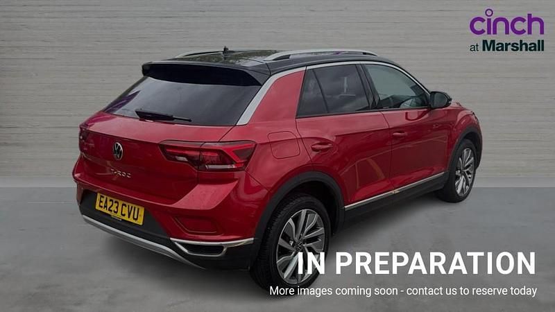 Used VW T-Roc Style 150 HP (110 kW) 2023 Kings red SUV
