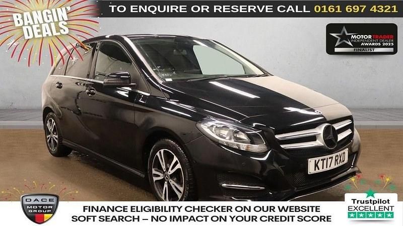 Black Used 2017 Mercedes B180 SE MPV | £10,270 (Fair price) - Image 1/3