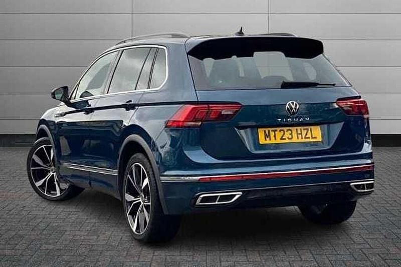 Used VW Tiguan R-line 150 HP (110 kW) 2023 Blue SUV