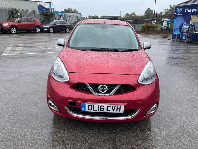 Used Nissan Micra N-TEC 2016 Red Hatchback