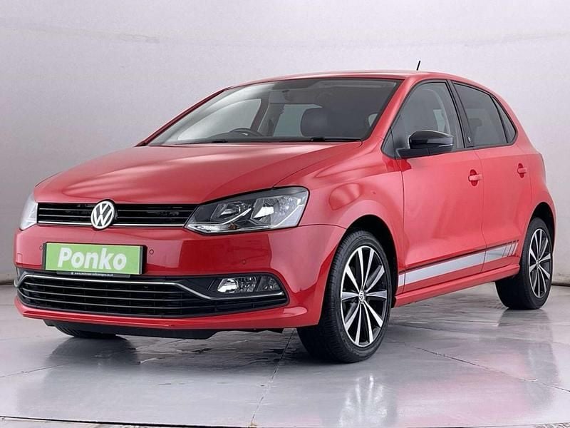 Used VW Polo Beats 60 HP (44 kW) 2017 Red Hatchback