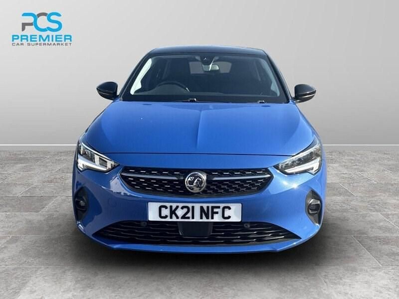Used Vauxhall Corsa-e Elite 100 kW (136 HP) 2021 Blue Hatchback