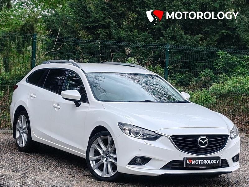 Begagnad Mazda 6 Inclusive 175 HK (128 kW) 2014 Vit Kombi