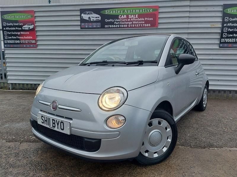 Begagnad Fiat 500C Pop 2011 Silver Cab