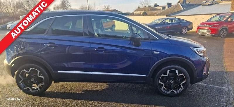 Used Vauxhall Crossland Ultimate 130 HP (95 kW) 2022 Blue SUV