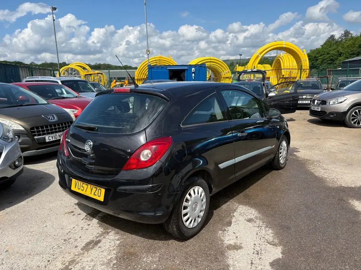Used Vauxhall Corsa 2007 Black Hatchback