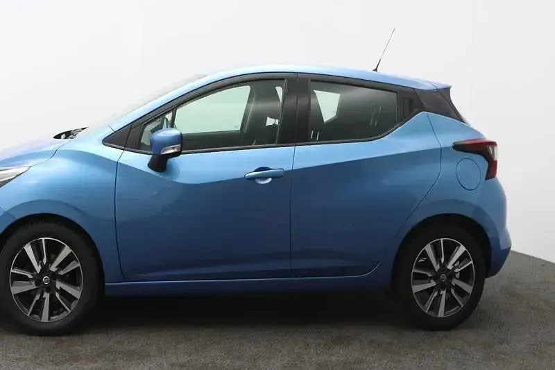 Used Nissan Micra Acenta 90 HP (66 kW) 2019 Blue Hatchback