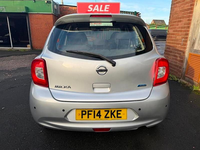 Second-hand Nissan Micra Acenta 2014 Argintiu Hatchback