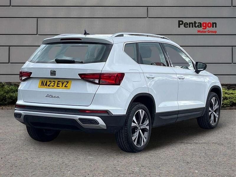 Gebraucht Seat Ateca SE Technology 108 PS (79 kW) 2023 Weiß SUV