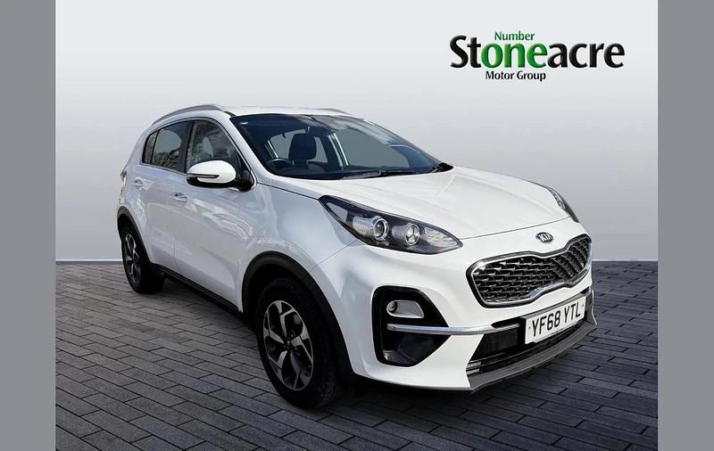 Used Kia Sportage 129 HP (94 kW) 2018 White SUV