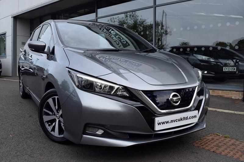 Grey Used 2021 Nissan Leaf Acenta Hatchback | £8,485 (Good price) - Image 1/4