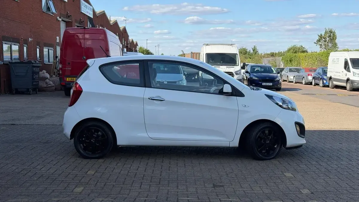 Used Kia Picanto 2014 White Hatchback