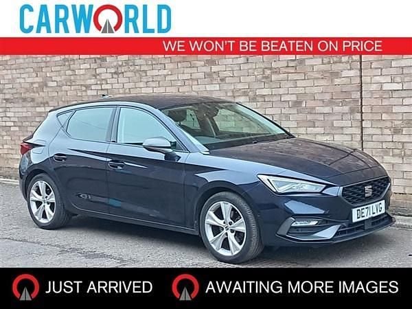 Blue Used 2021 Seat Leon FR Hatchback | £17,640 (Expensive) - Image 1/3
