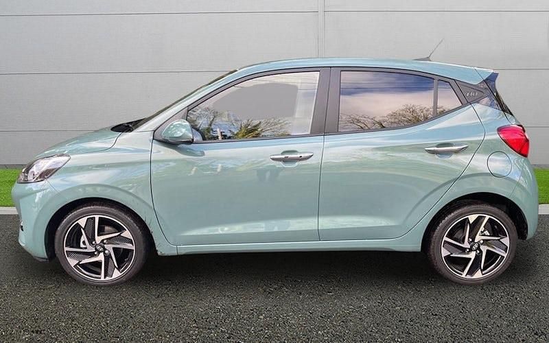 New Hyundai i10 Premium 79 HP (58 kW) 2025 Blue Hatchback