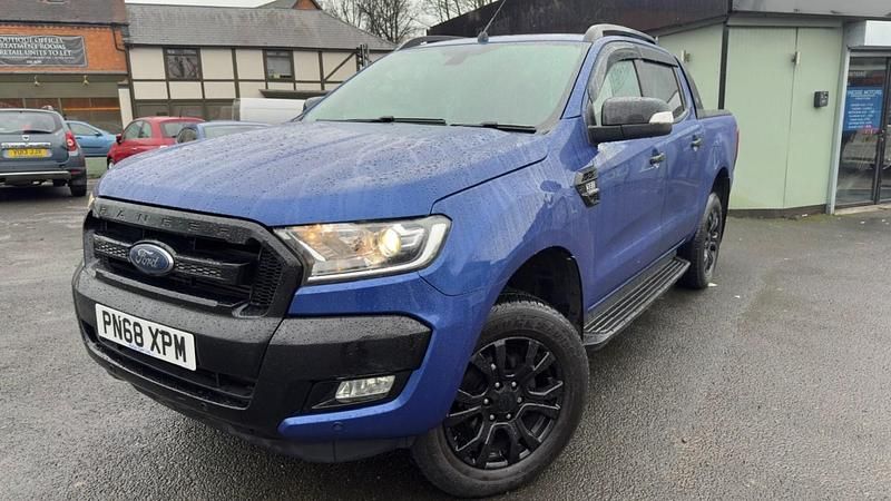 Used Ford Ranger Wildtrack 200 HP (147 kW) 2018 Blue Pickup