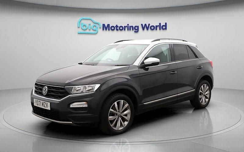 Used VW T-Roc Design 116 HP (85 kW) 2021 Grey SUV