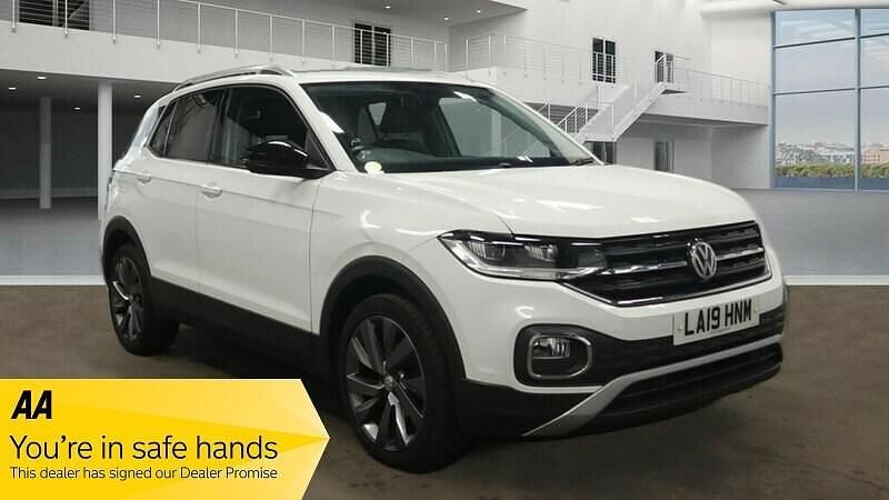 White Used 2019 VW T-Cross Edition SUV | £14,495 (Fair price) - Image 1/3