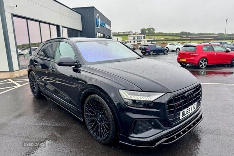 Black Used 2019 Audi Q8 S-Line SUV | £36,450 (Fair price) - Image 1/1
