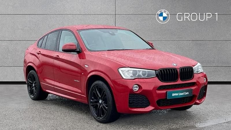 Red Used 2014 BMW X4 M Sport SUV | £15,495 (Fair price) - Image 1/4