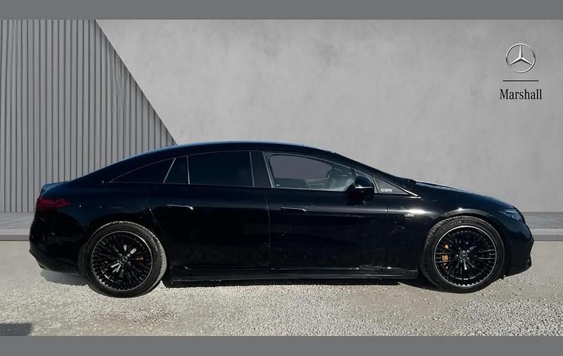 Used Mercedes EQS 53 AMG Night 483 kW (658 HP) 2024 Obsidian black metallic Sedan