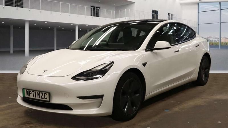 Used Tesla Model 3 Long Range AWD 366 kW (498 HP) 2021 White Sedan