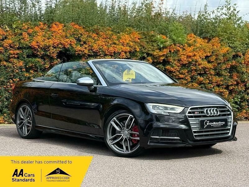 Black Used 2016 Audi S3 Cabriolet Sport Cabriolet | £17,350 - Image 1/3