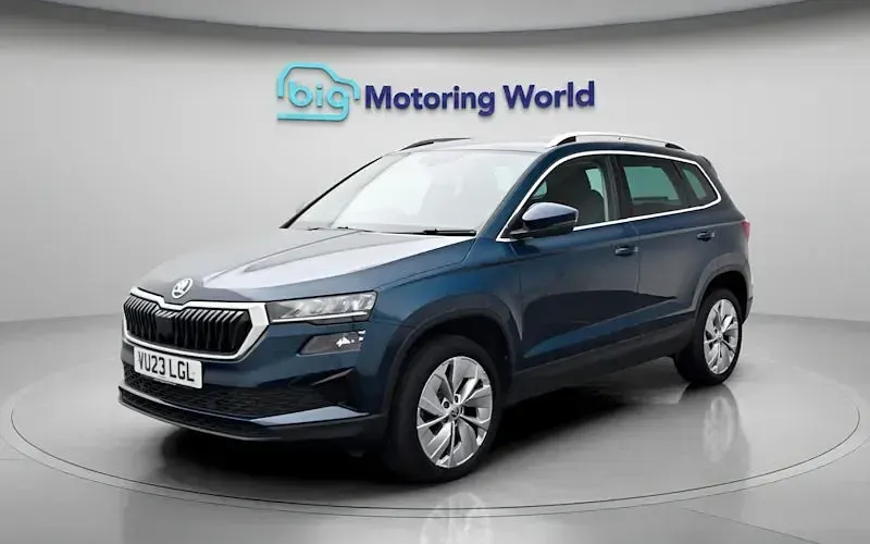 Used Skoda Karoq SE L 150 HP (110 kW) 2023 Blue SUV