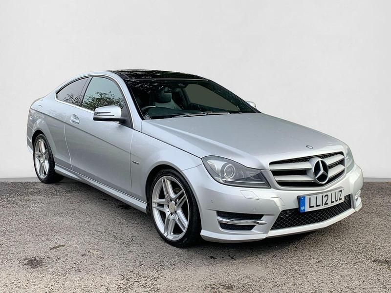 Silver Used 2012 Mercedes C250 AMG Coupe | £5,990 (Fair price) - Image 1/4