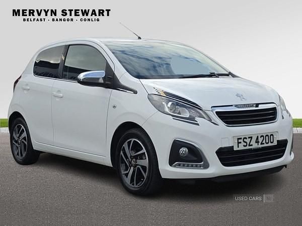 Begagnad Peugeot 108 Collection 2021 Vit Halvkombi