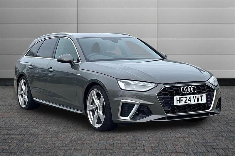 Used Audi A4 S-Line 204 HP (150 kW) 2024 Chronos grey Estate