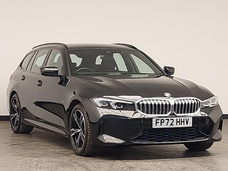 Used BMW 330e M Sport 288 HP (211 kW) 2022 Black Estate